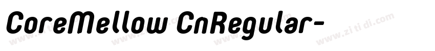 CoreMellow CnRegular字体转换